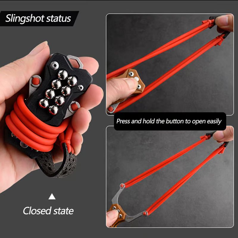 Multifunktionswerkzeug Slingshot für den täglichen Gebrauch und Outdoor-Abenteuer