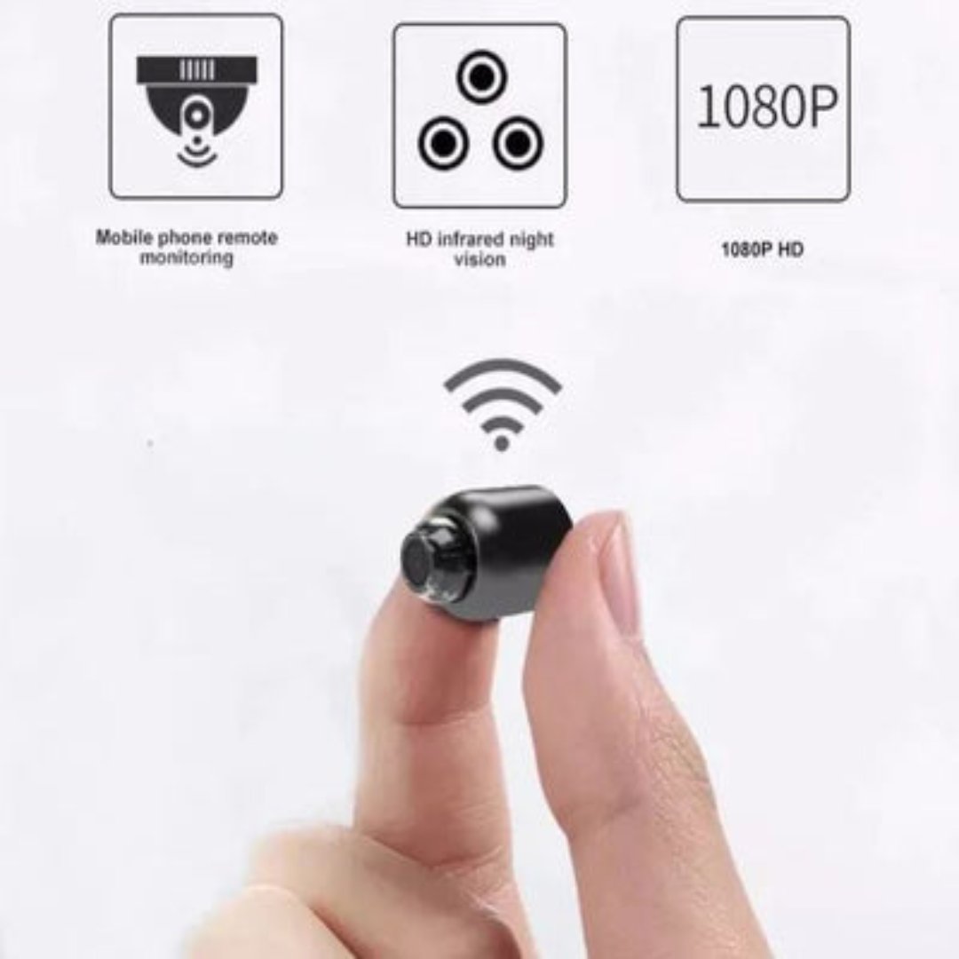 AeroGuard Hidden Wireless Surveillance Camera For Nanny Monitoring With Audio