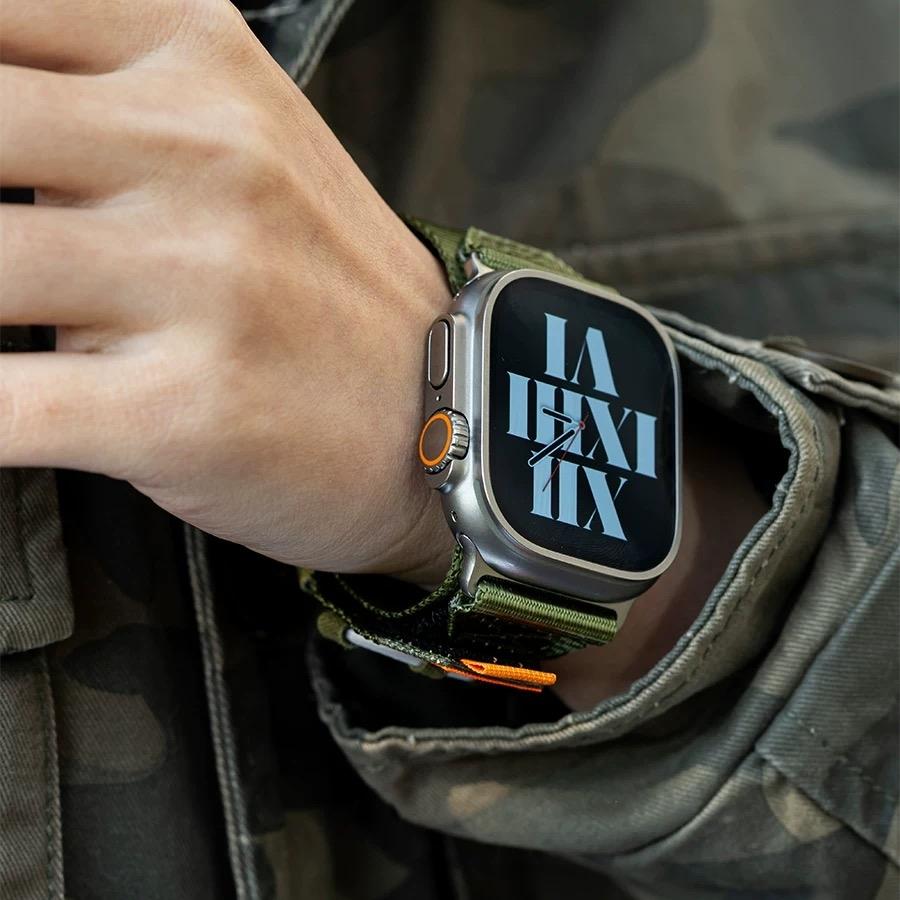 Apple Watch Nylon Webbing Band For Everyday Use Wrist Strap