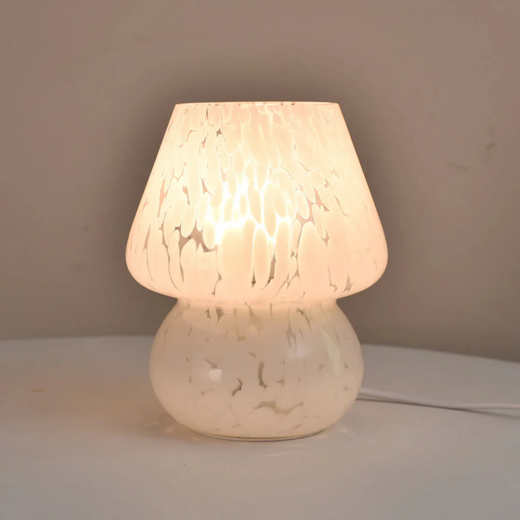 BrightNest Żywa lampa nocna w kształcie grzyba do pokoju dziecięcego z ciepłym światłem LED