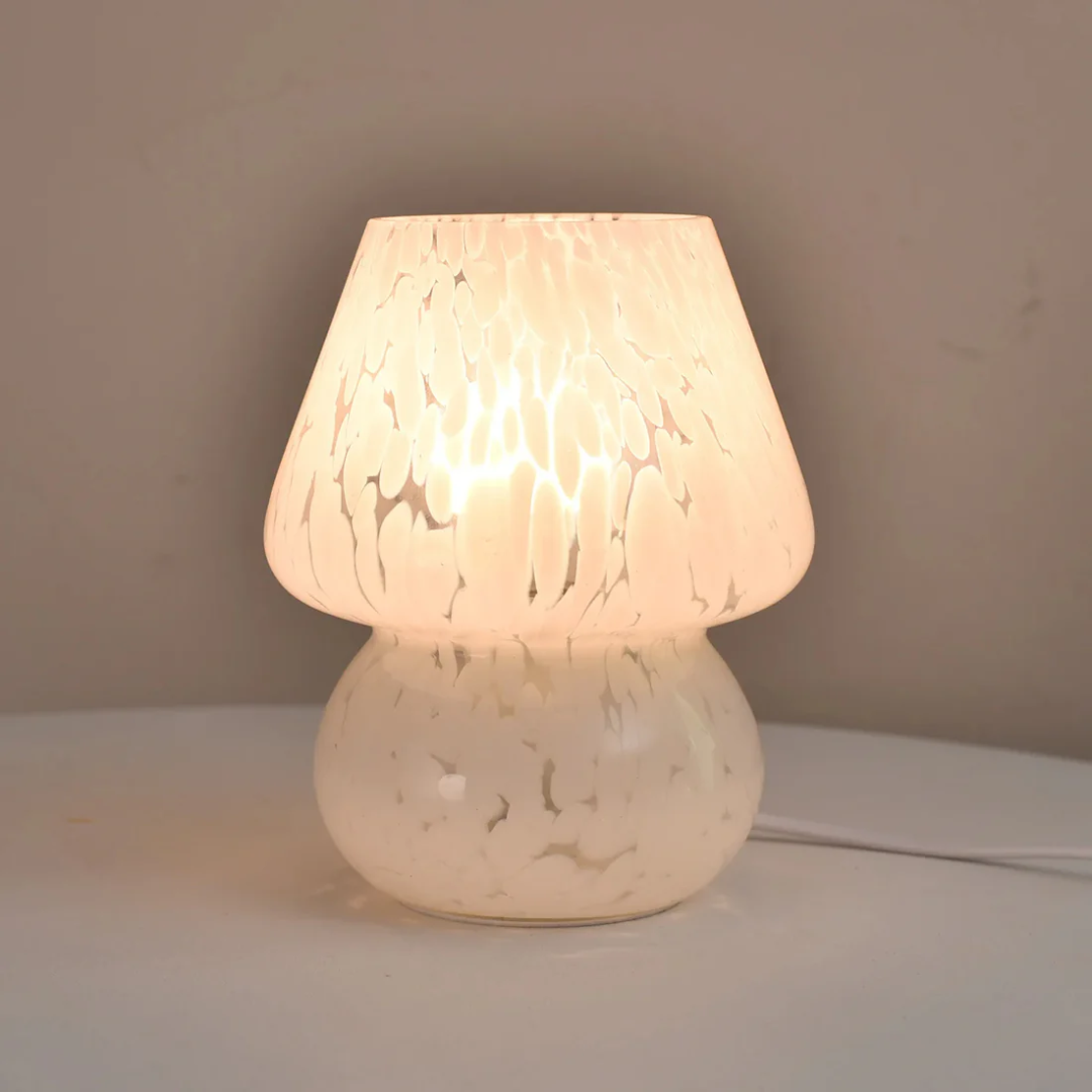 BrightNest Żywa lampa nocna w kształcie grzyba do pokoju dziecięcego z ciepłym światłem LED