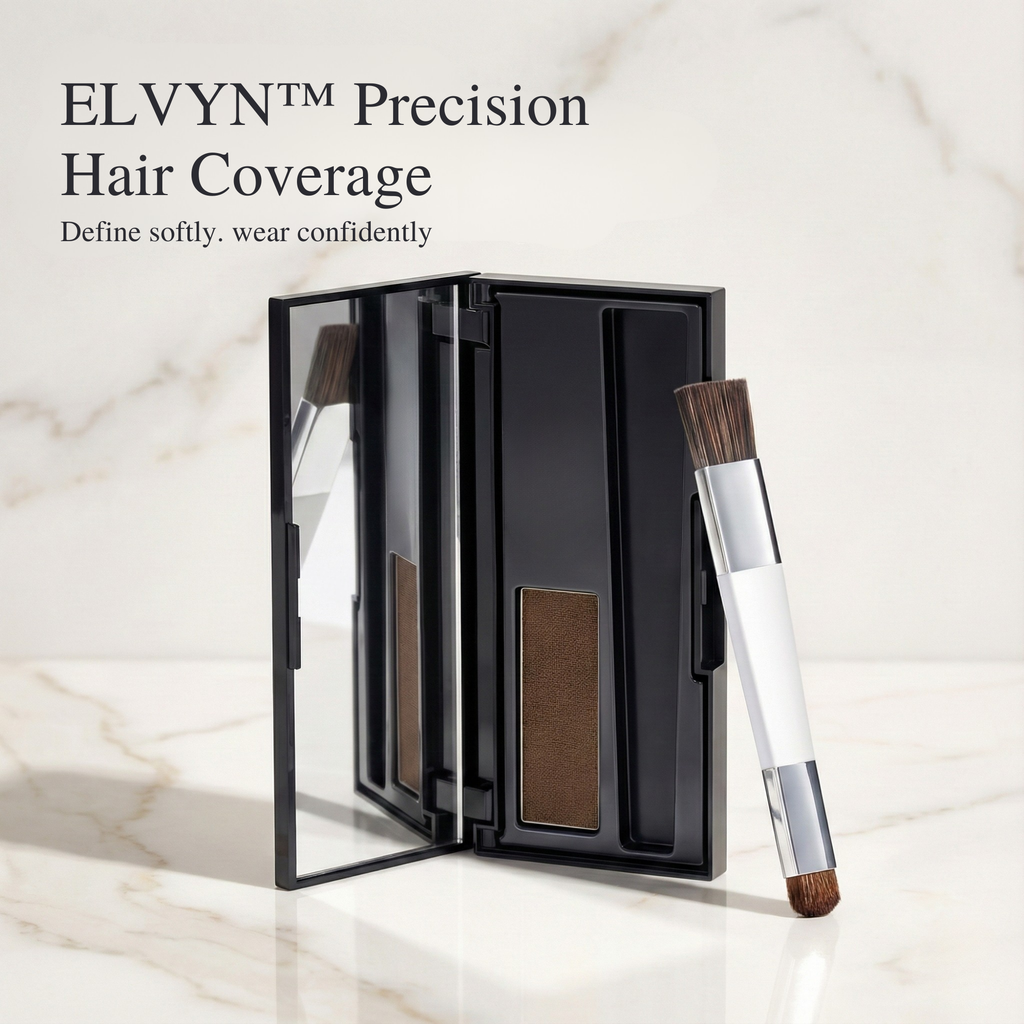 NovaTint At Home Root Powder Brush For Touch Up Roots