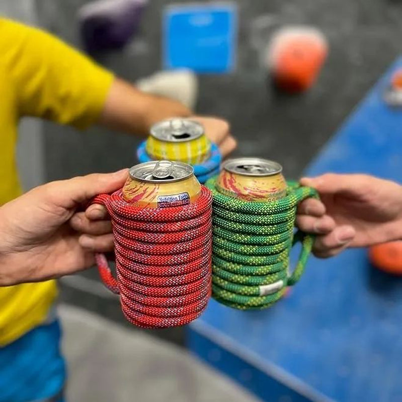 غطاء من حبل معاد تدويره للعلب والزجاجات