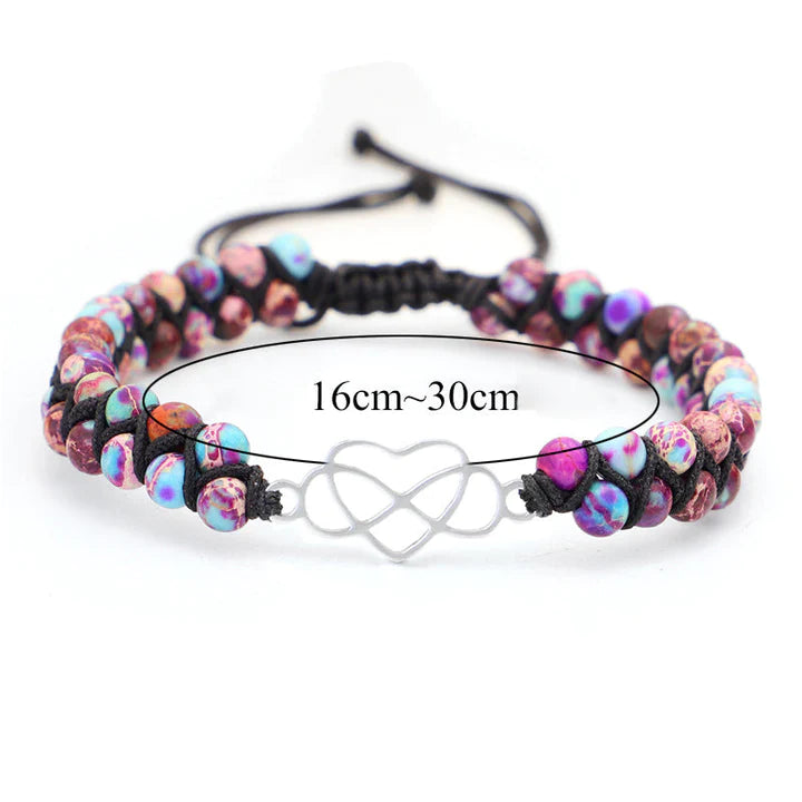Para a neta, pulseira de pérolas do meu coração, um presente intemporal.