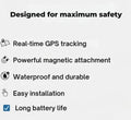 Wasserdichtes magnetisches GPS-Gerät für Motorräder mit globaler Ortung