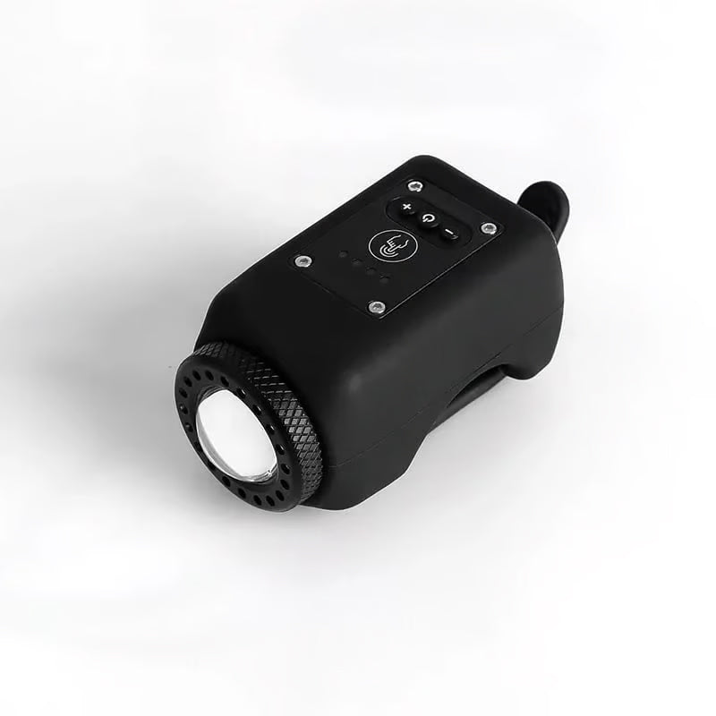 Timbre para bicicleta de montaña con luz brillante accesorio dos en uno