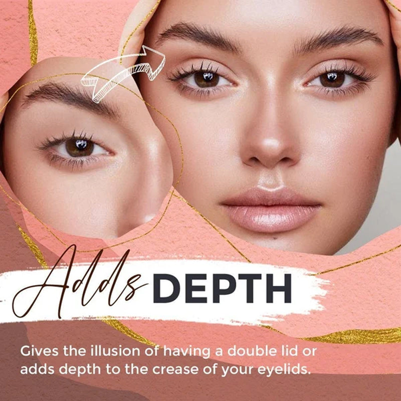 Glueless Double Eyelid Strips For Natural Crease And Subtle Gaze
