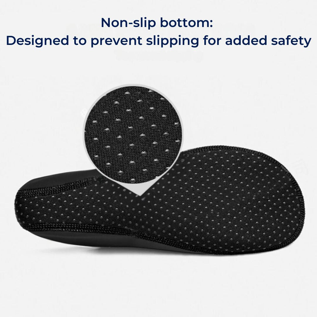 Sapatos de Água AquaGuard Leves Antiderrapantes para Praias e Piscinas