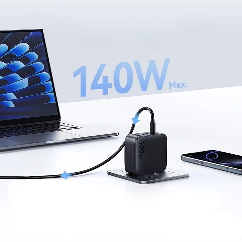 Nabíječka NovaCharge 140W GaN PD pro notebooky, tablety a telefony