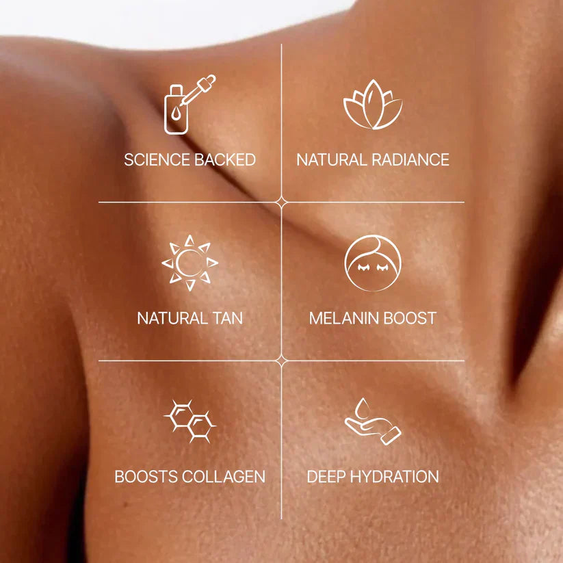 Bronzy Bloom Sunless Tan Drops For A Rich Golden Glow
