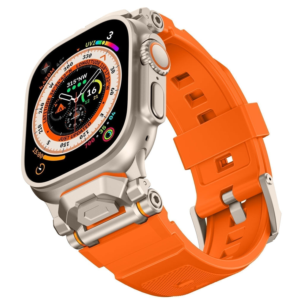 سوار مطاطي LumaGuard FKM 2.0 لإصدار Apple Watch Pro