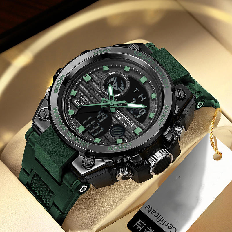 Leuchtende Outdoor-Uhr mit wasserdichtem Design für den täglichen Gebrauch