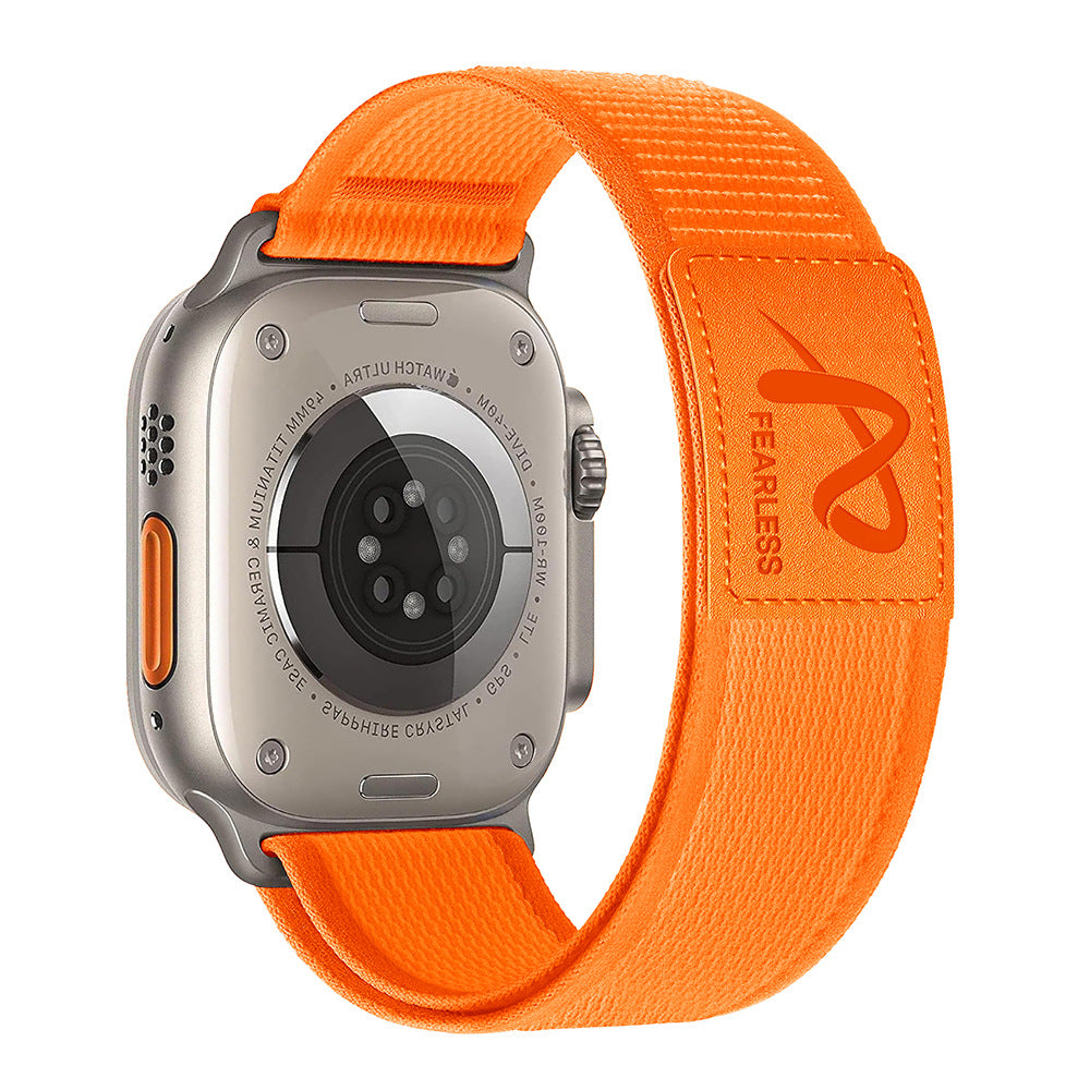 Cinturino in nylon a loop per orologio con chiusura a strappo per Apple Watch