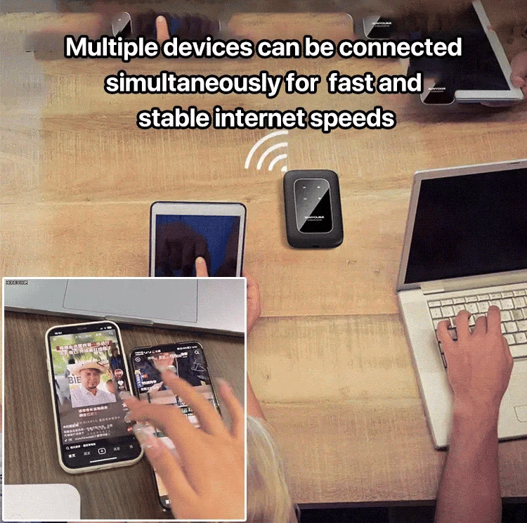 Compact 5G WiFi Hotspot For Fast Mobile Internet On The Go