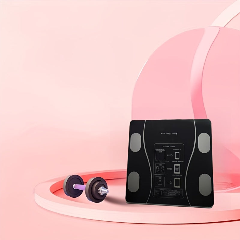 BodyTrack Intelligente Körperwaage mit LCD-Anzeige