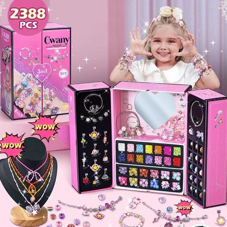 Kit Criativo NovaLoom para Pulseiras com Encantos Brilhantes para Raparigas
