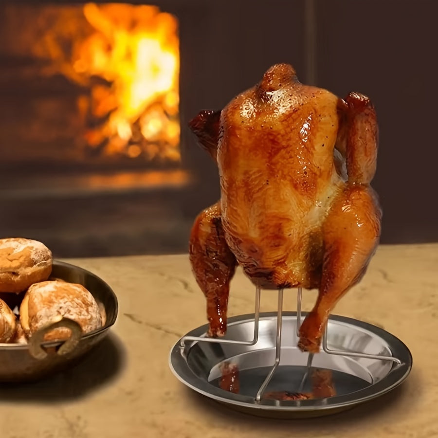 Roastspire vertikální stojan na pečení kuřete pro rovnoměrné křupavé pečení
