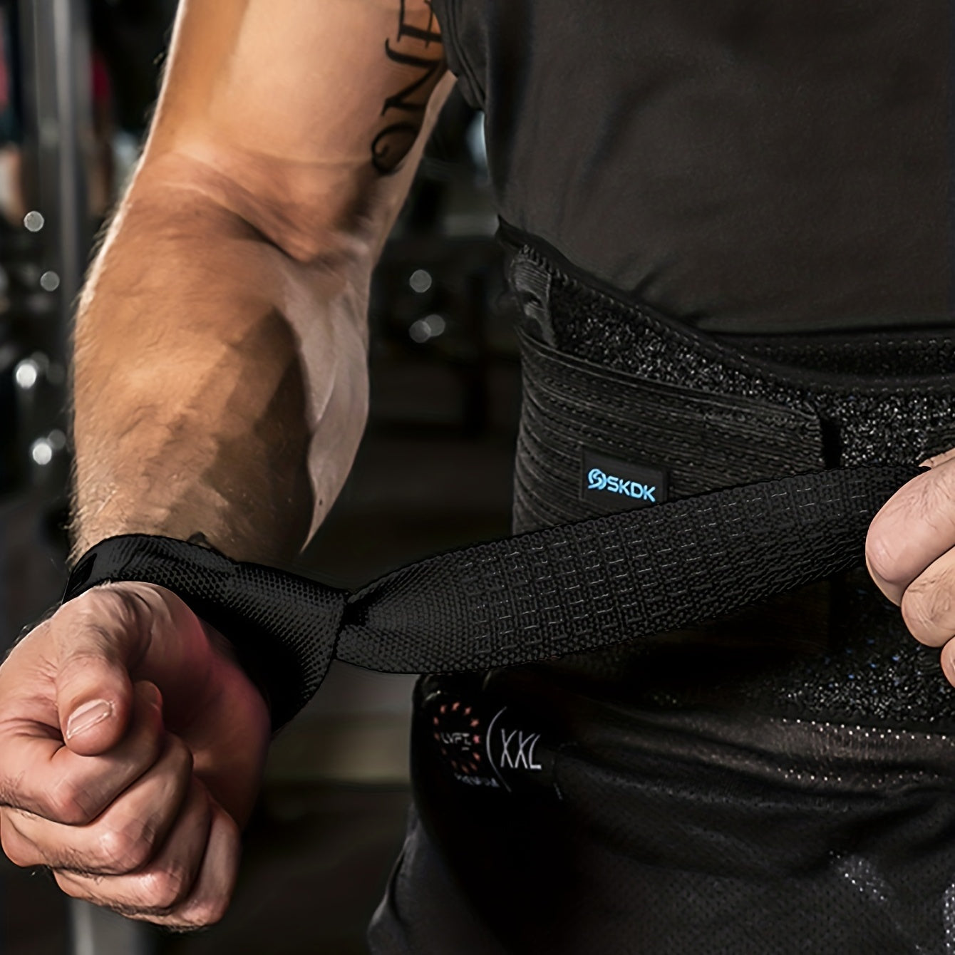 Popruhy LiftFlex pro lepší úchop při posilování