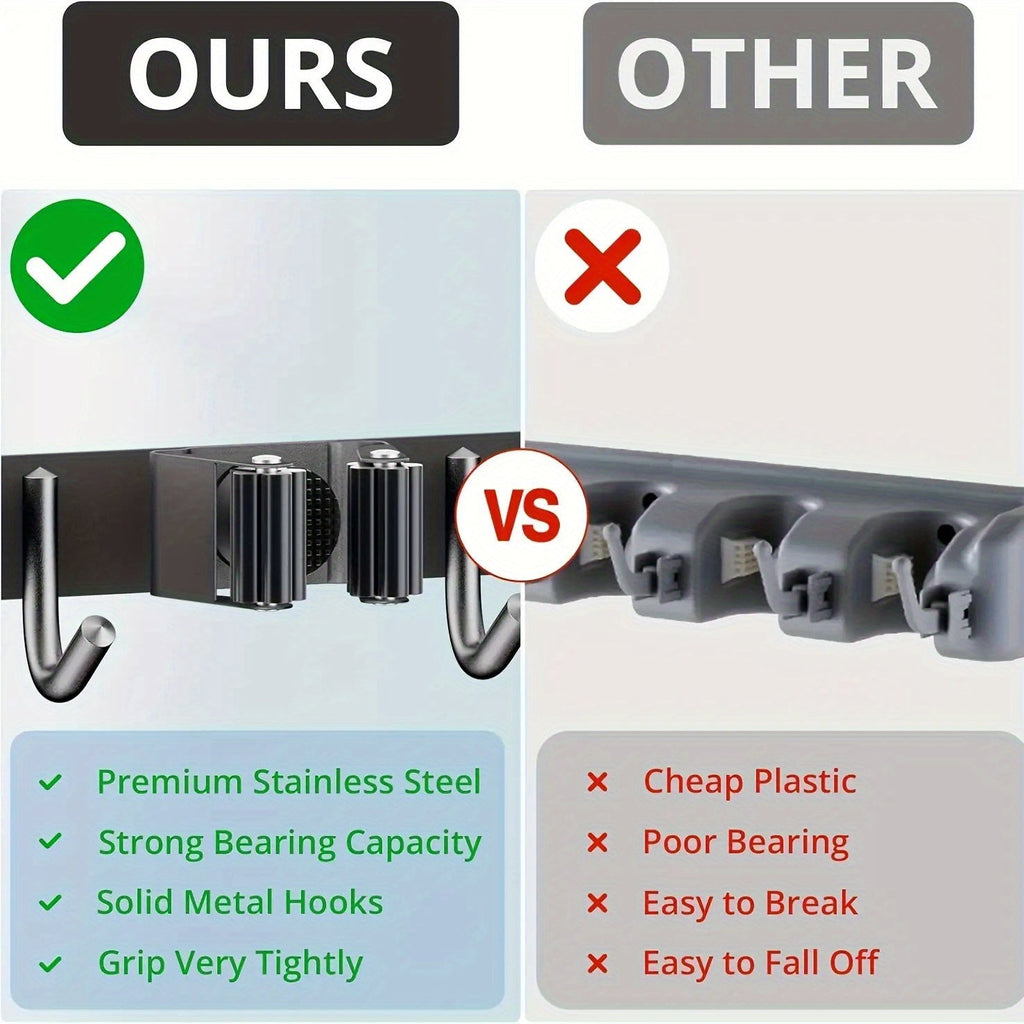 UtilityPro Space Saving Wall Organizer For Garage And Outdoor Use, Rust-Resistant