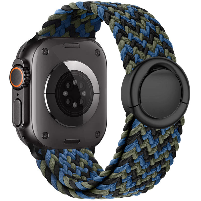 Apple Watch Yuvarlak Tokalı Naylon Kayış Yedek Parça