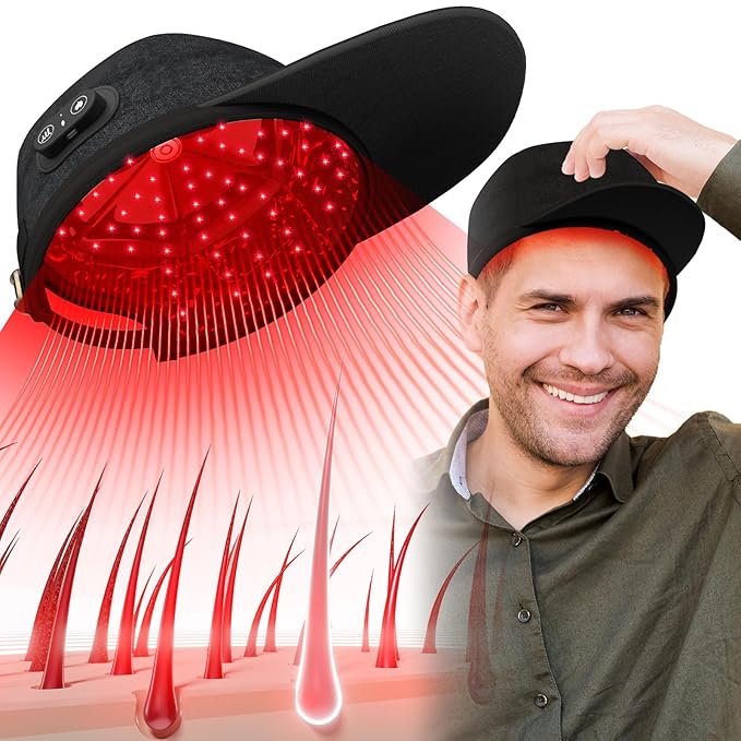 Cordless Cap With Laser Technology For Hair Growth At-Home Use
