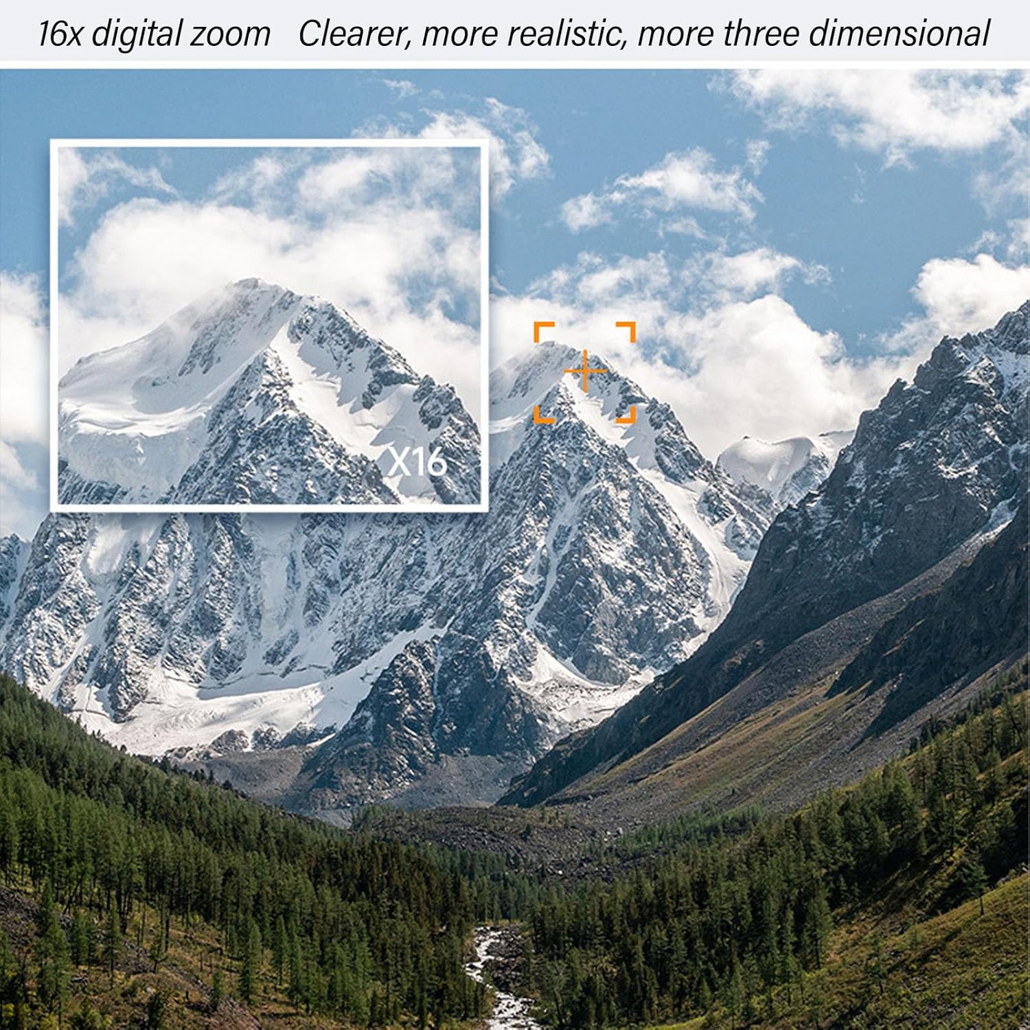 Lumora 4K kamera s 58MP fotografiemi a 16x zoomem pro každodenní použití