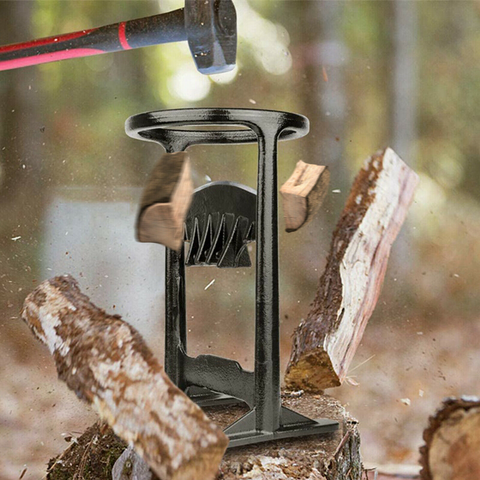 El divisor de leña TimberMate facilita la preparación de la madera para noches acogedoras