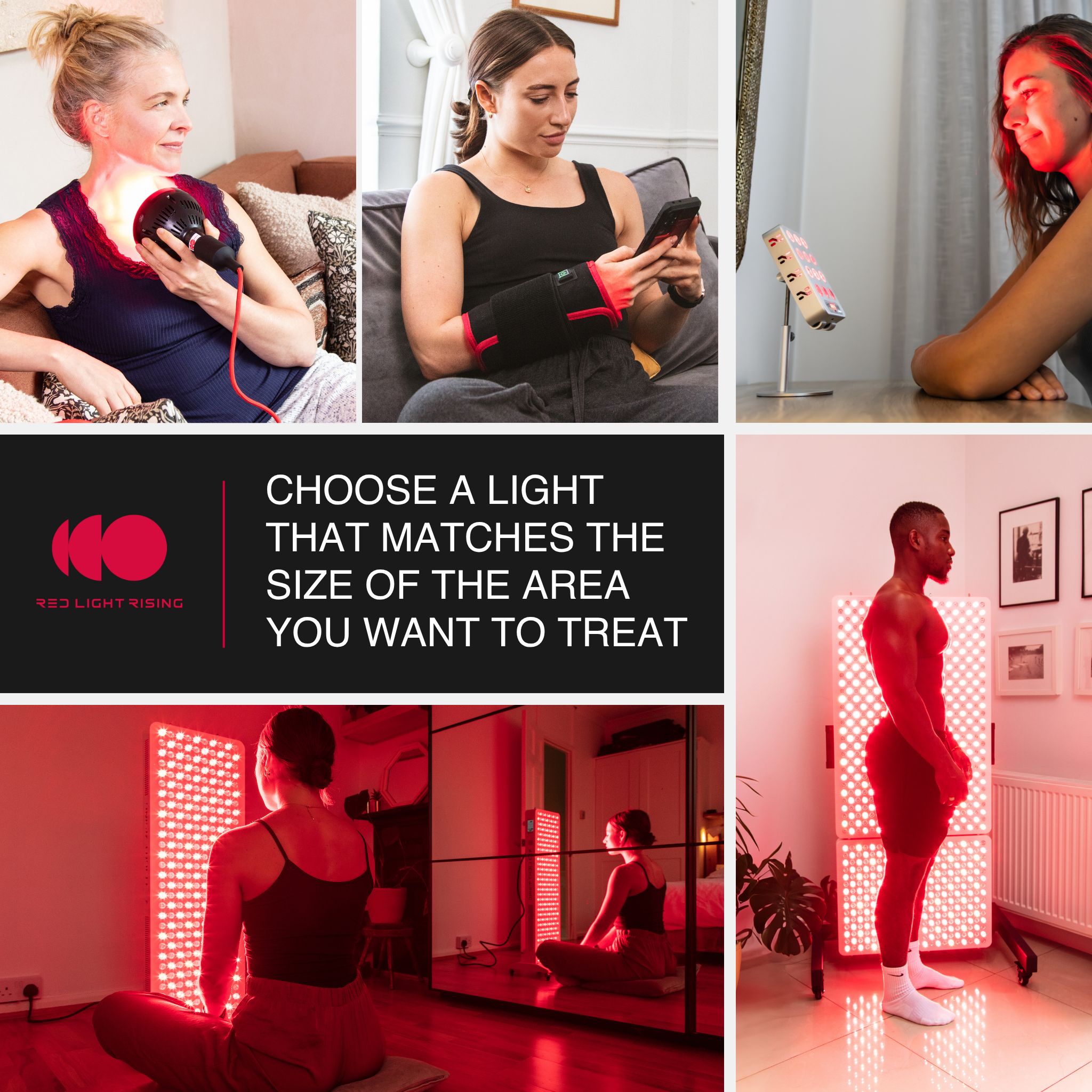 Target Light 2.0 Compact Handheld Red Light Device For Home Use