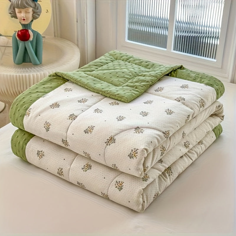 Trapunta estiva traspirante Bloomcool con design floreale leggero per il comfort del sonno