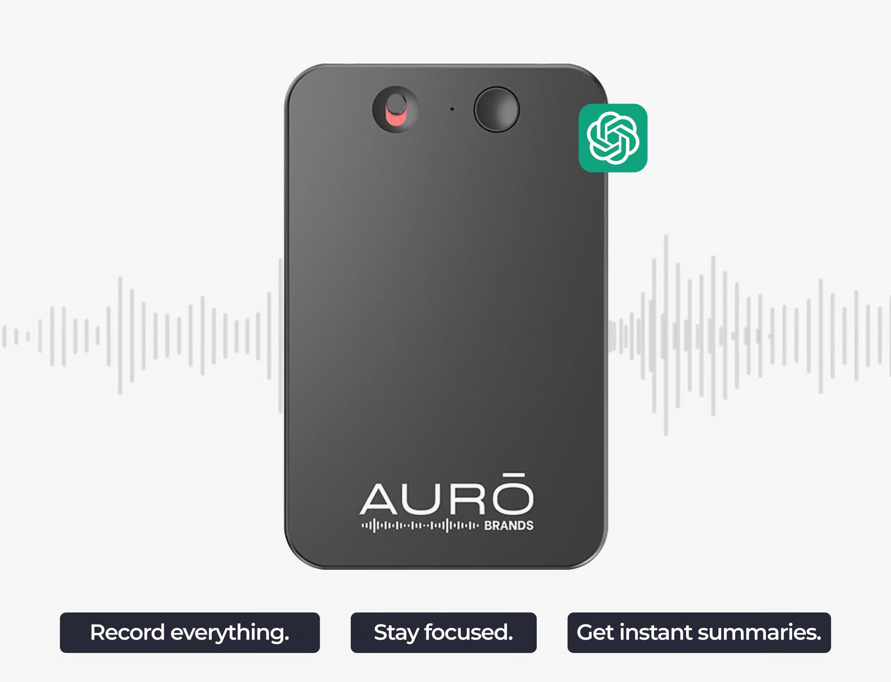 NovaNote Pro Privacy-Focused AI Recorder With Voice Capabilities For Meetings