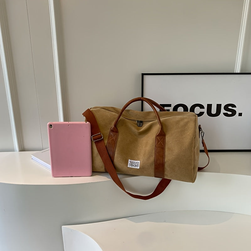 Borsa da viaggio Luxibag Vintage lavata con organizer multiuso e grande capacità