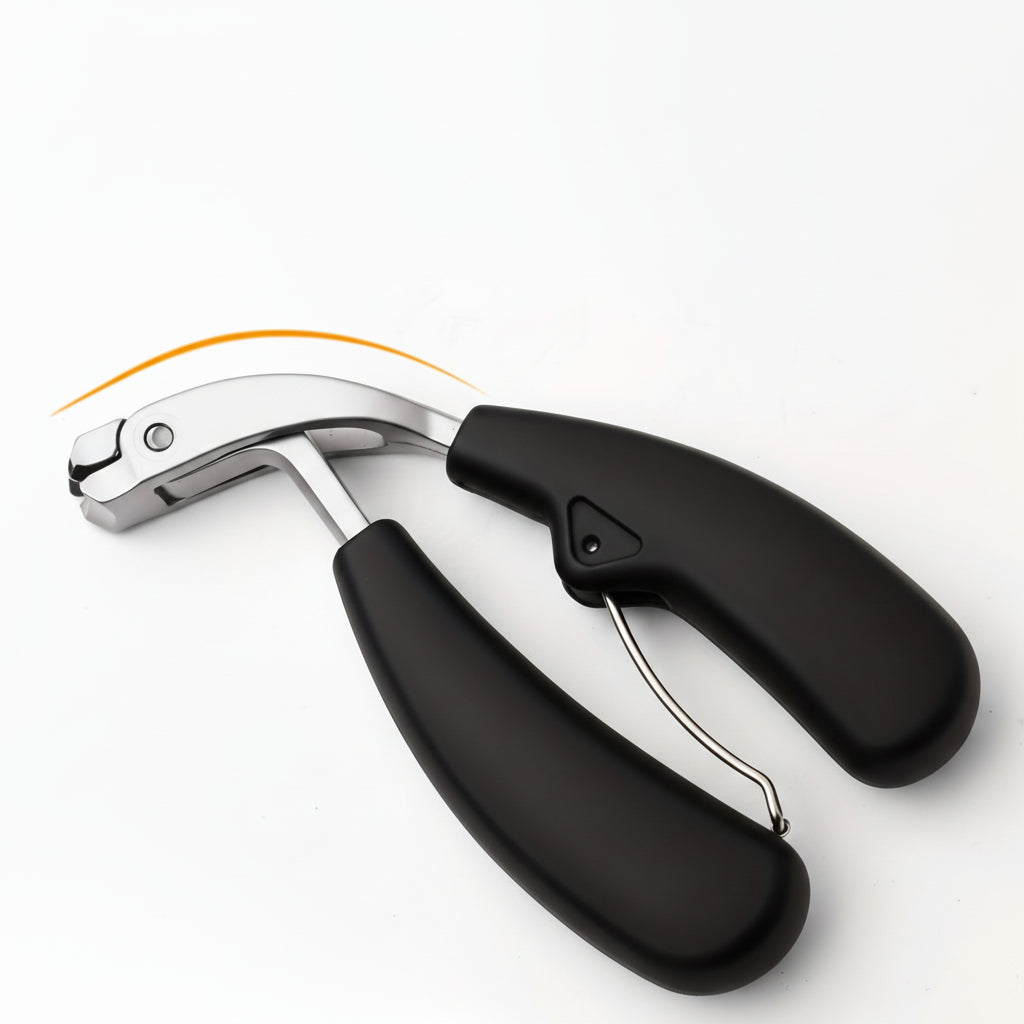 Cortaúñas Cutique G31 con mango largo ergonómico de acero inoxidable