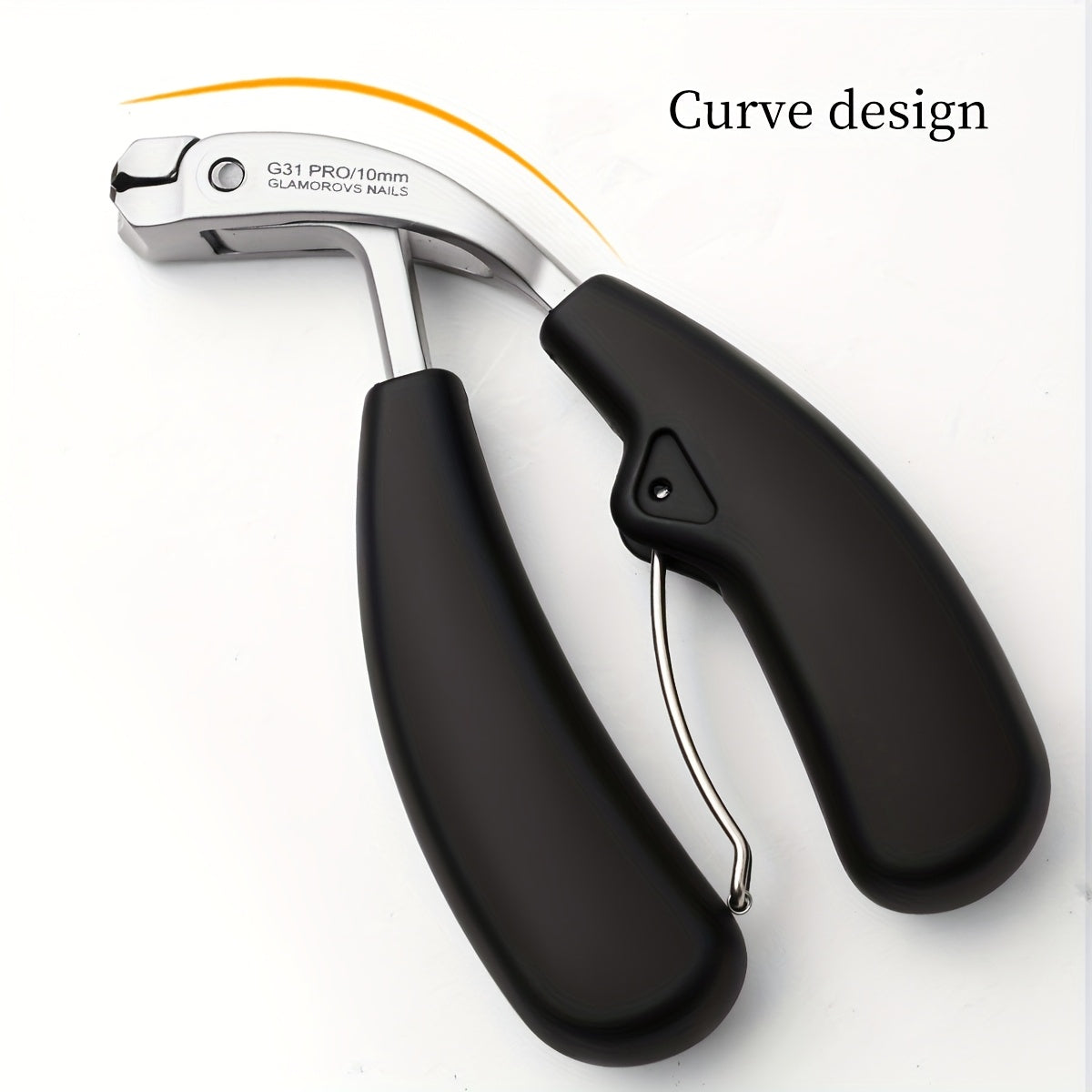 Cortaúñas Cutique G31 con mango largo ergonómico de acero inoxidable