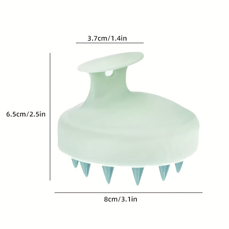 Hairzen Ergonomic Detangling Brush And Scalp Massager With Silicone