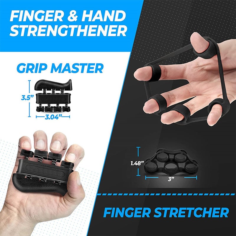 5 Pack Hand Grip Strengtheners Kit for Stronger Forearm and Hand