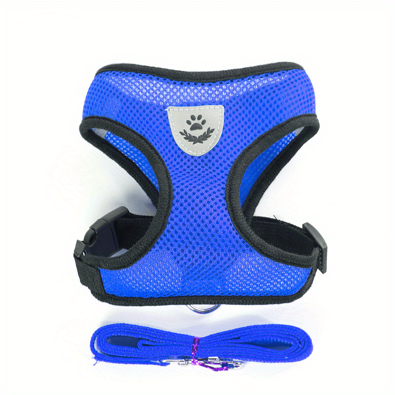 Nightwalk Reflective Vest With Leash For Dogs And Cats