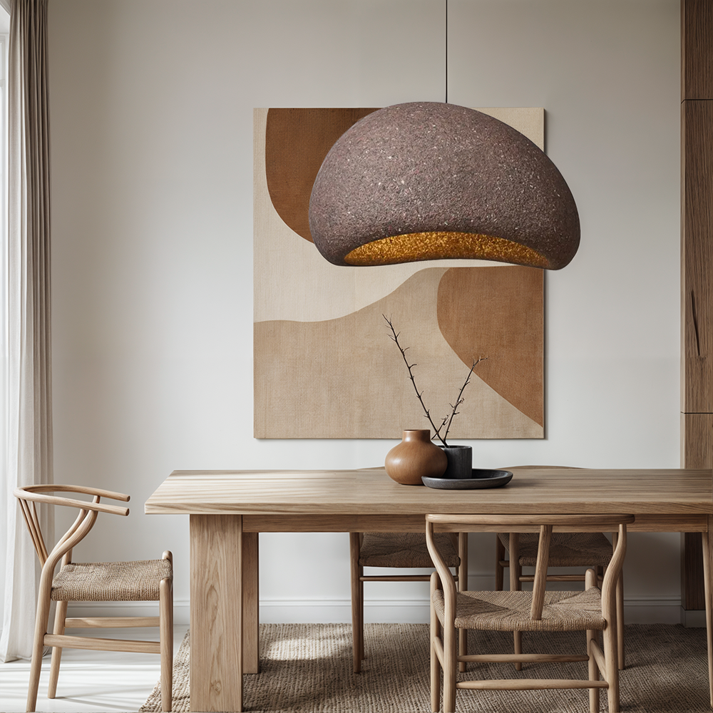 Orenda Speckled Wabi Glow Lamp For Cozy Home Lighting