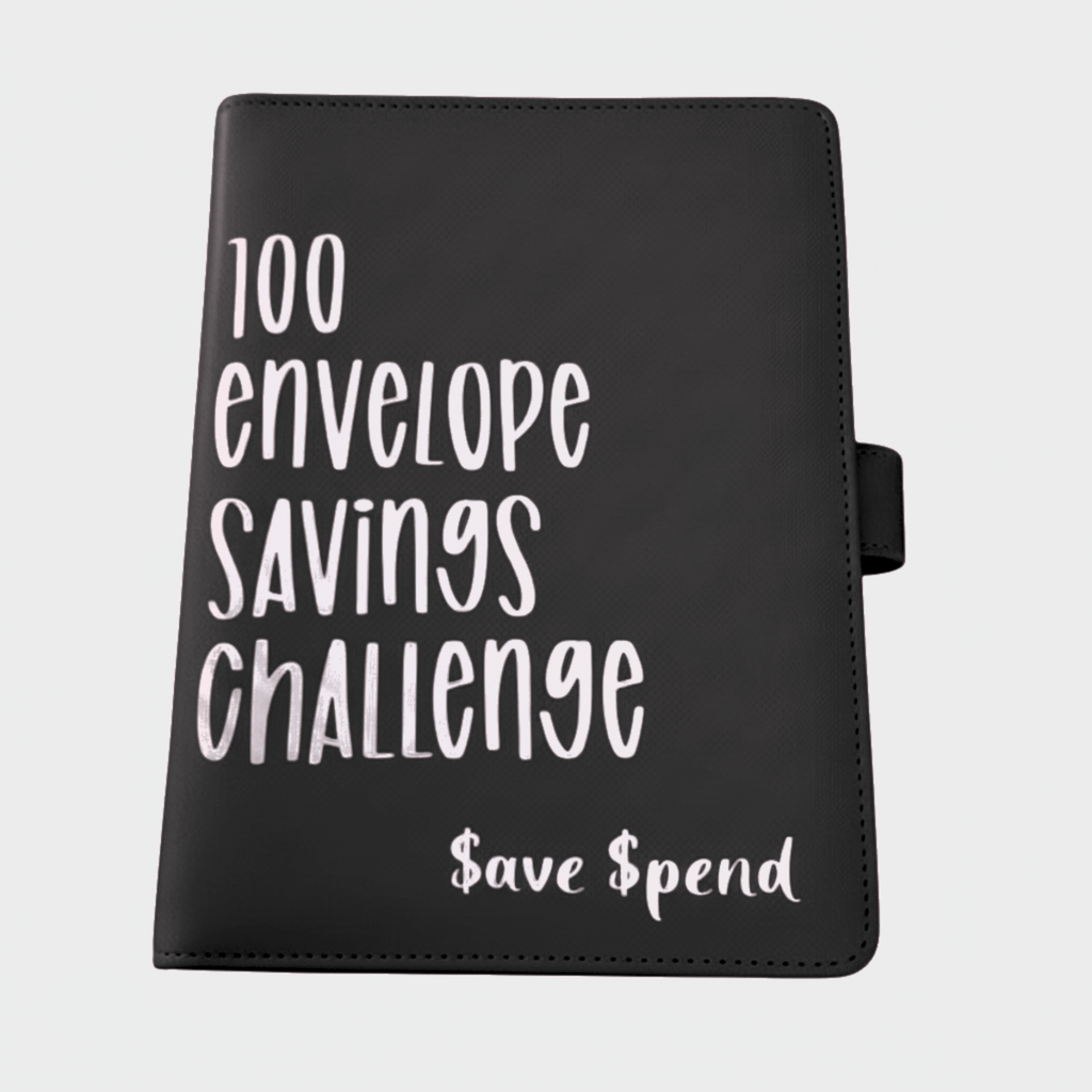 BrightNest 100 Výzva obálek Budget Binder pro rodiny Odolný organizér A5