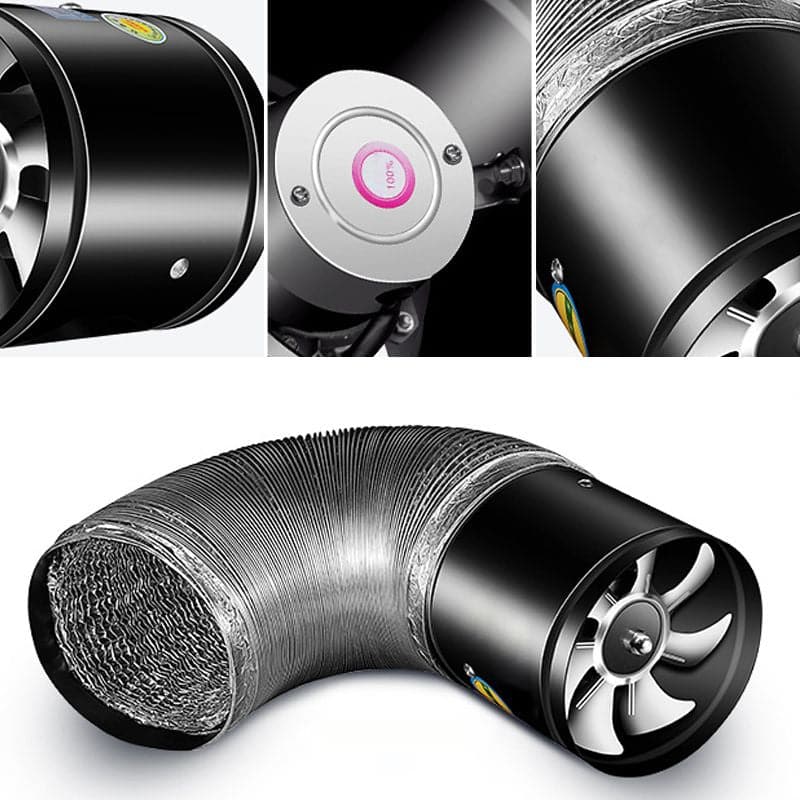 Kraftig høyytelses avtrekksvifte for renere inneluft hjemme eller på kontoret