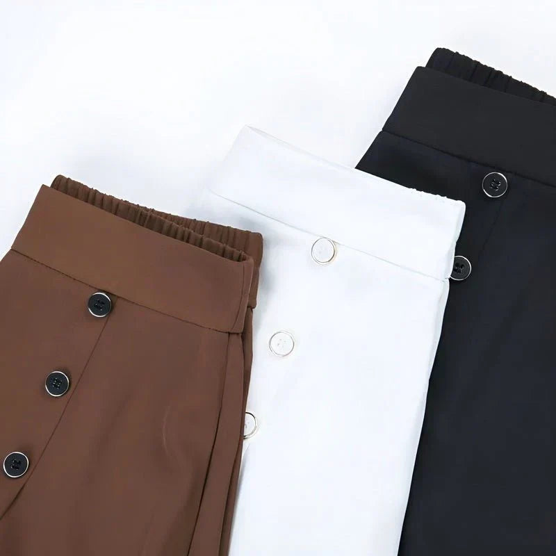 NovaLuxe Flowing Wide-Leg Trousers Create A Flattering Silhouette Instantly