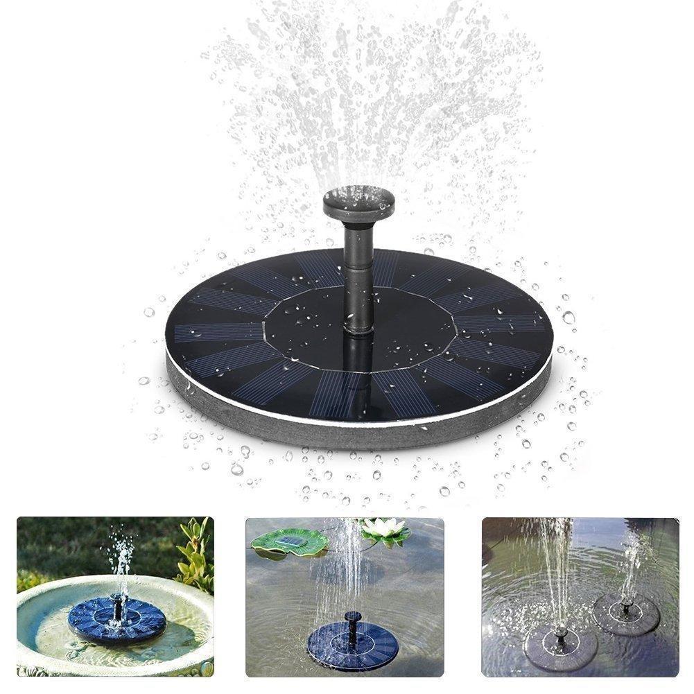 مضخة نافورة تعمل بالطاقة الشمسية WaterSoft للبرك وأحواض الطيور والديكور الخارجي