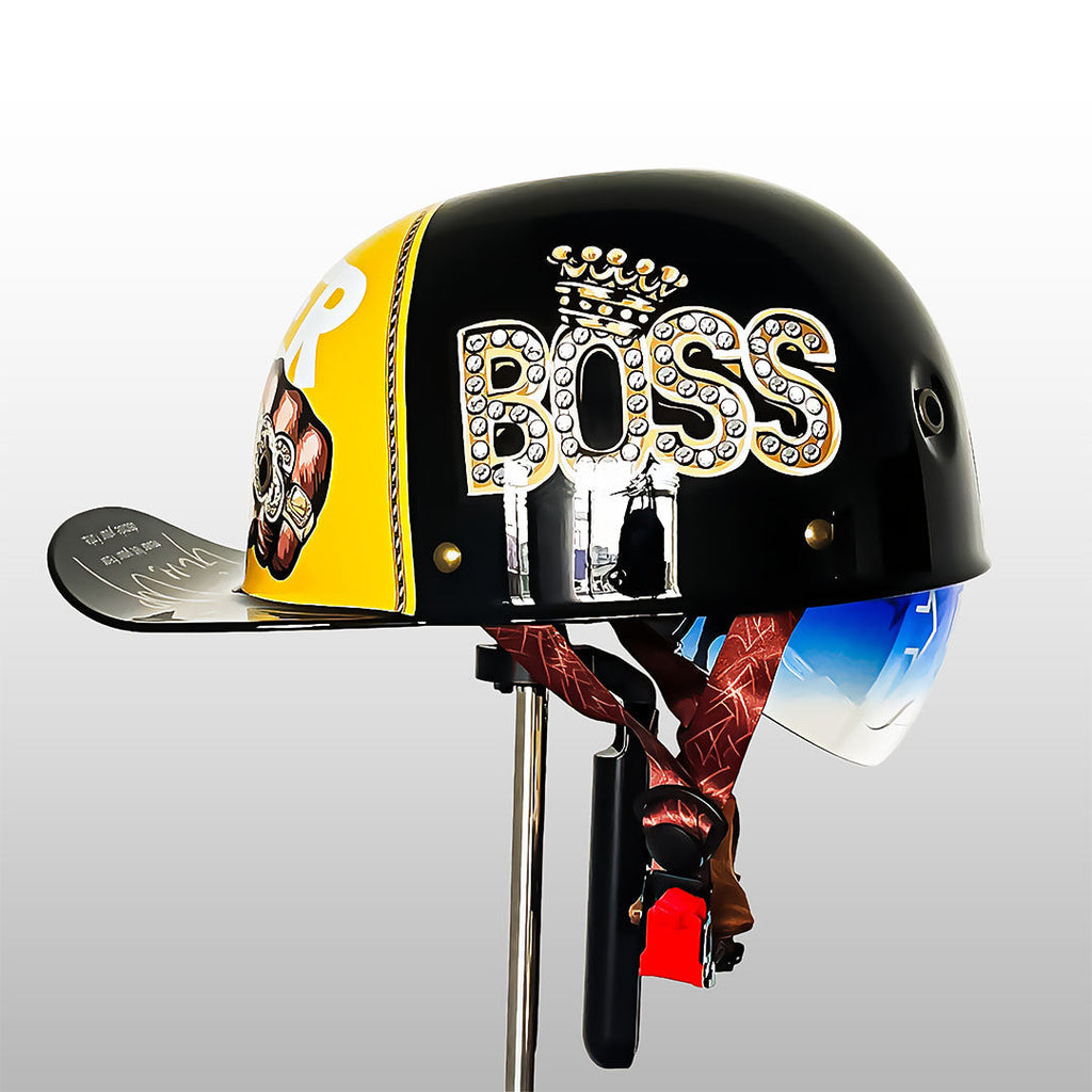 AstraCap Pro hivatalos verzió baseball stílusú motoros sisak, ECE és DOT tanúsítvánnyal