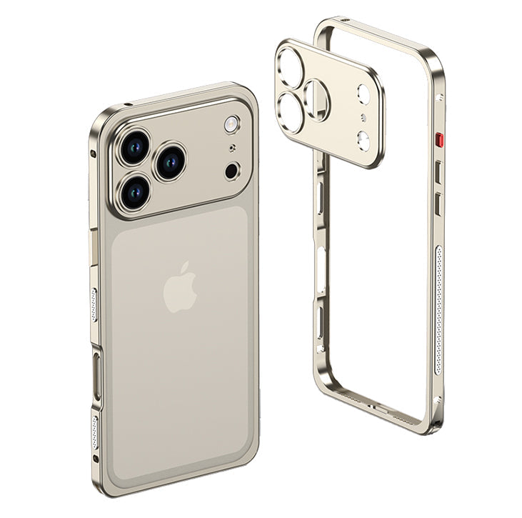 iPhoneおよびその他のデバイス用AeroGuardアルミニウムMagSafeバンパーケース