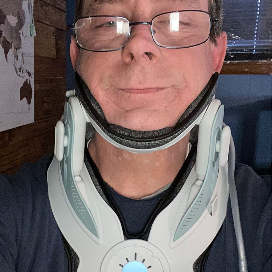 LuminaCerv Neck Relief Device For Daily Neck Comfort Plus Posture Support At Home
