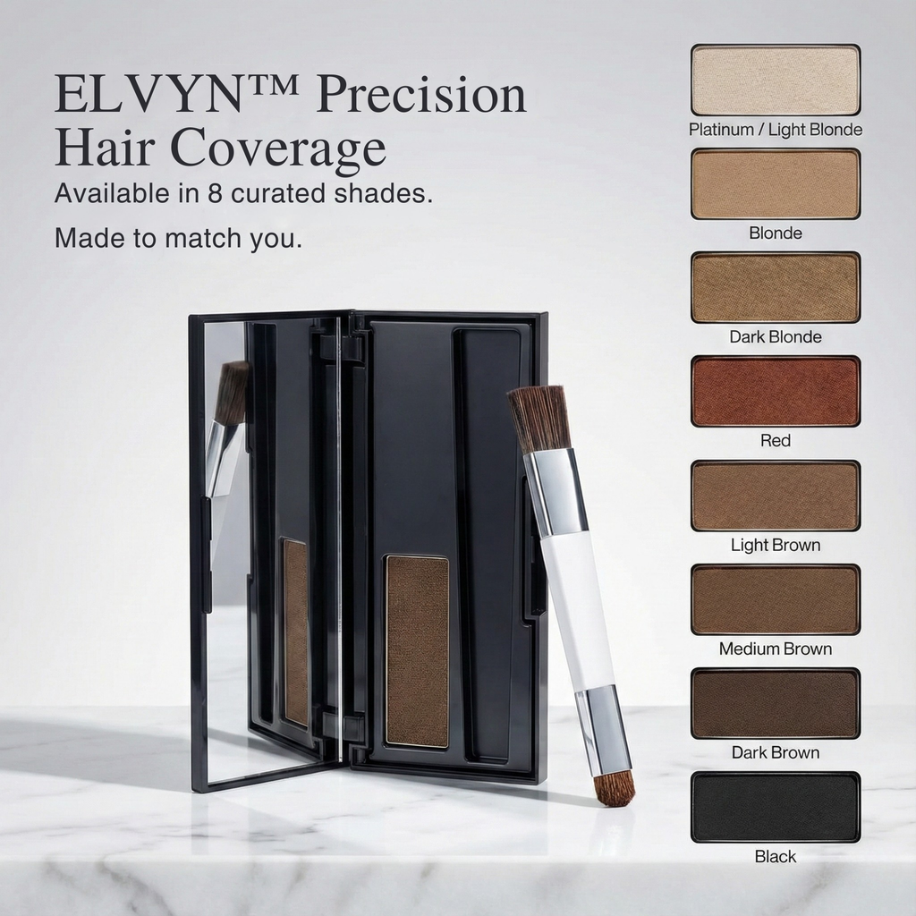 NovaTint At Home Root Powder Brush For Touch Up Roots