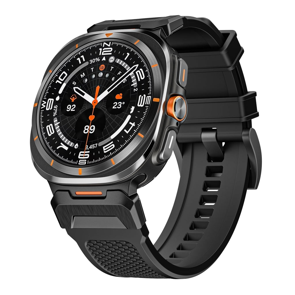 AstraGuard FKM Kauçuk Kayış Galaxy Watch Ultra Premium İçin