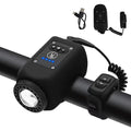 Timbre para bicicleta de montaña con luz brillante accesorio dos en uno