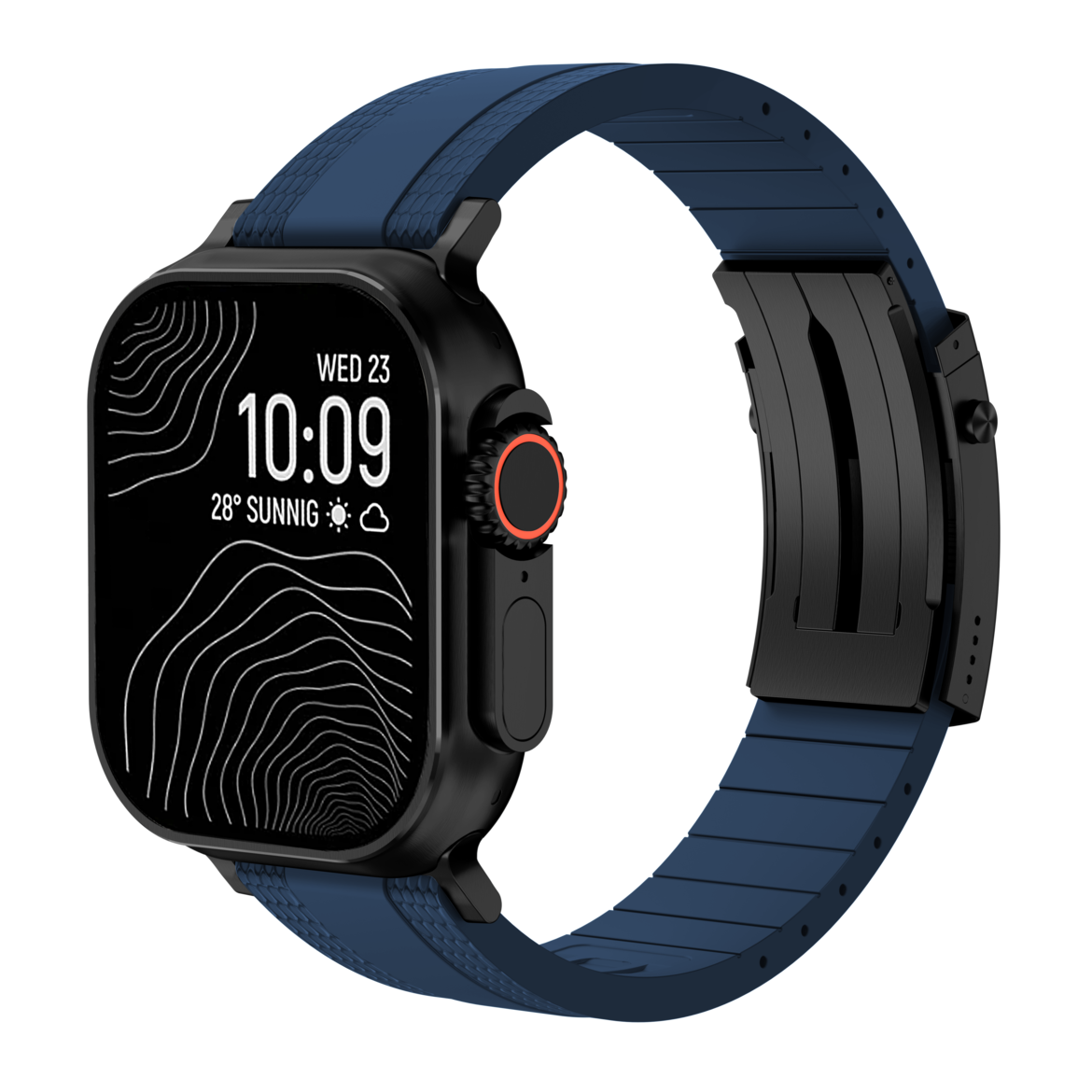 Řemínek Apple Watch Marine Inspired Ocean Band Luxe Strap Series
