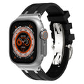 Bracelet en silicone NovaLink pour Apple Watch avec adaptateur en titane