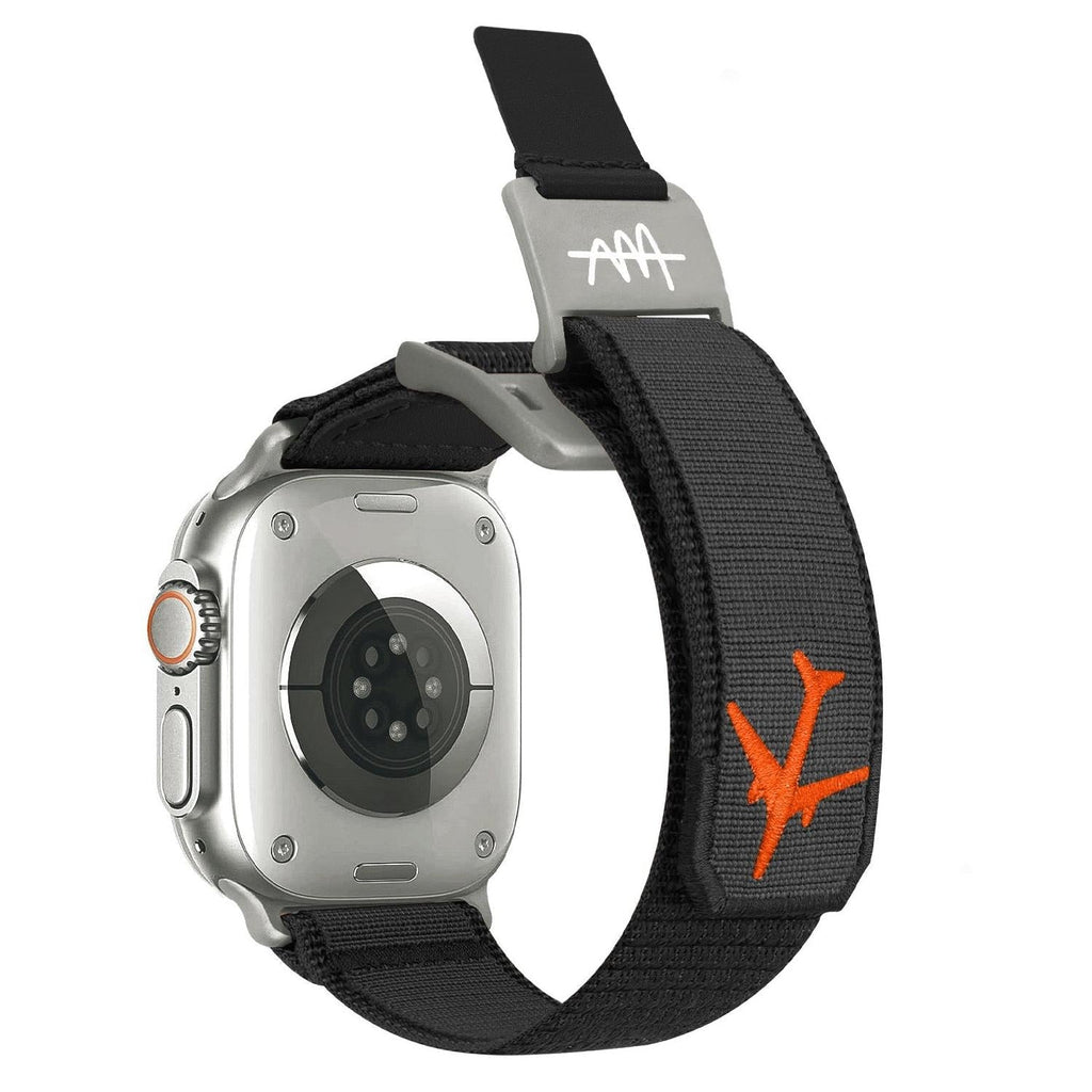 Wild Trail Magnetic Buckle Nylon Watch Band For Apple Watch Replacement